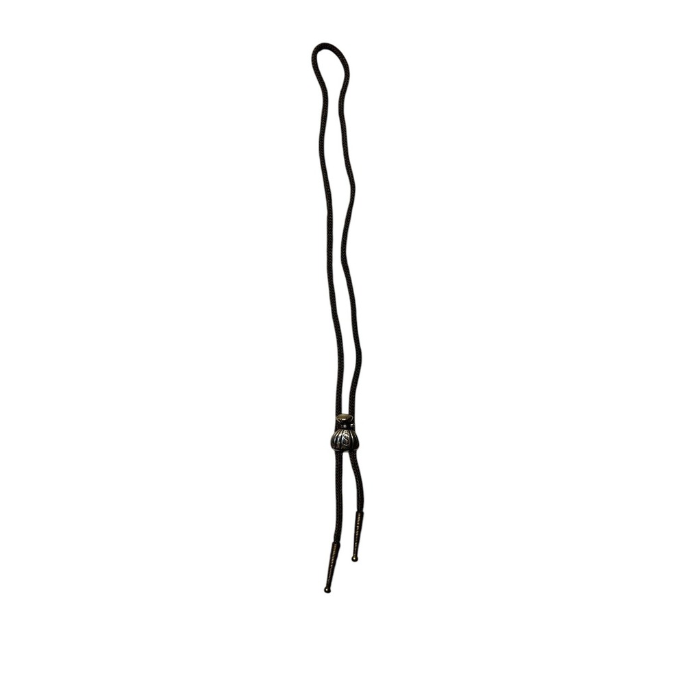 Vintage‎ Brass Money Bag Bolo Tie Unique Pop Culture